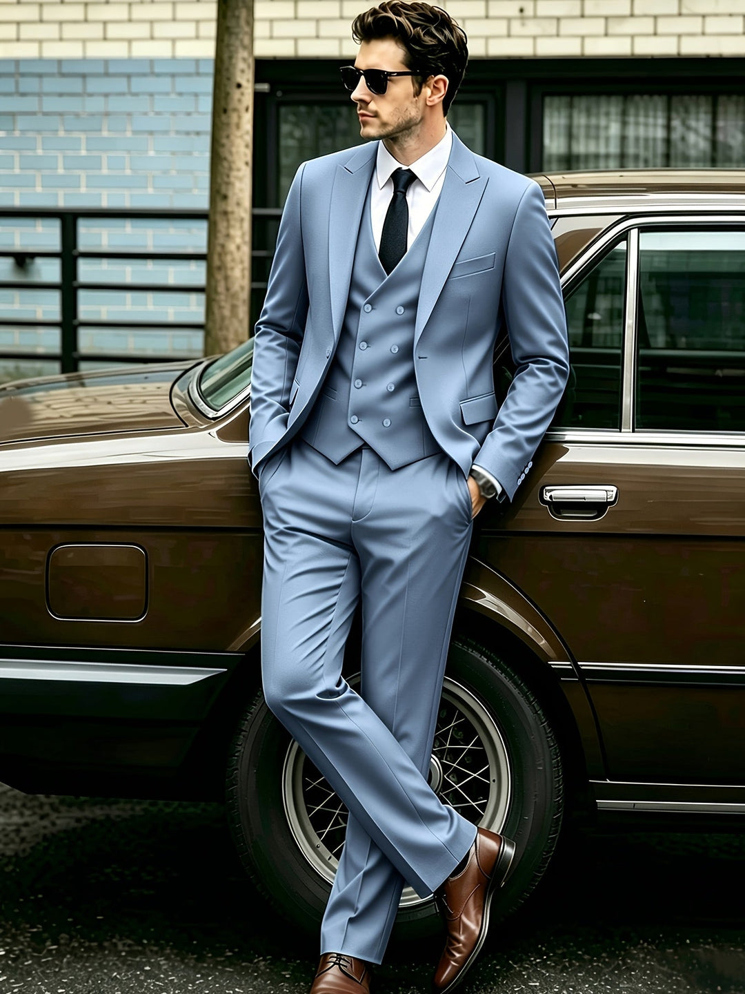 Alexandre - Tailored Three Piece Formal Suit