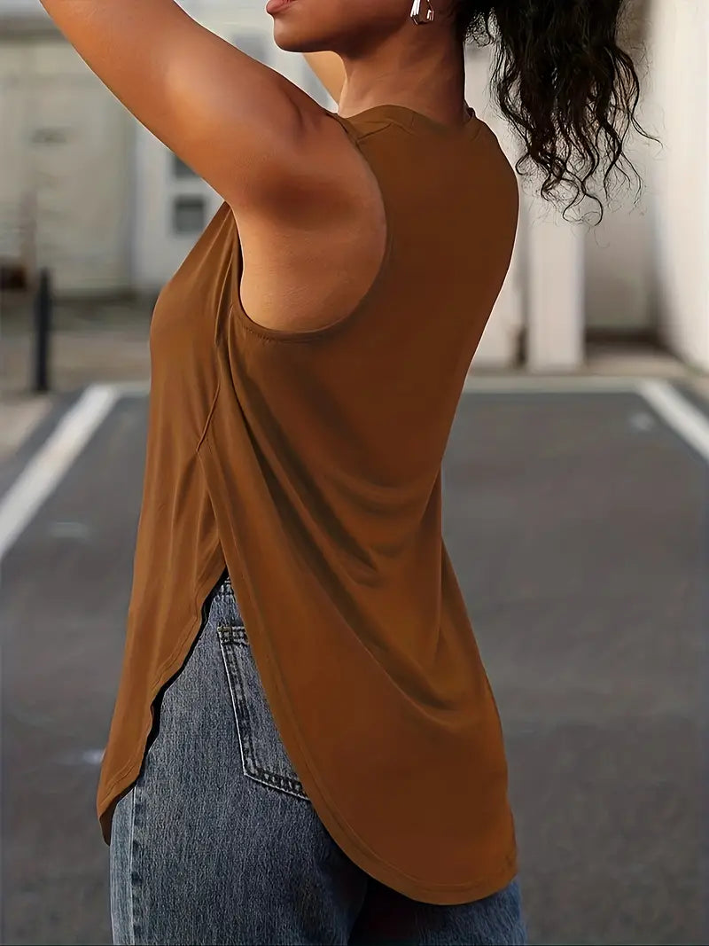 Desirae - Cămașă fără Mâneci Respirabil