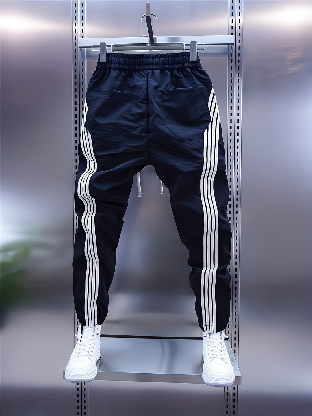 Itzik - Pantaloni Casual Cu Buzunare în Spate