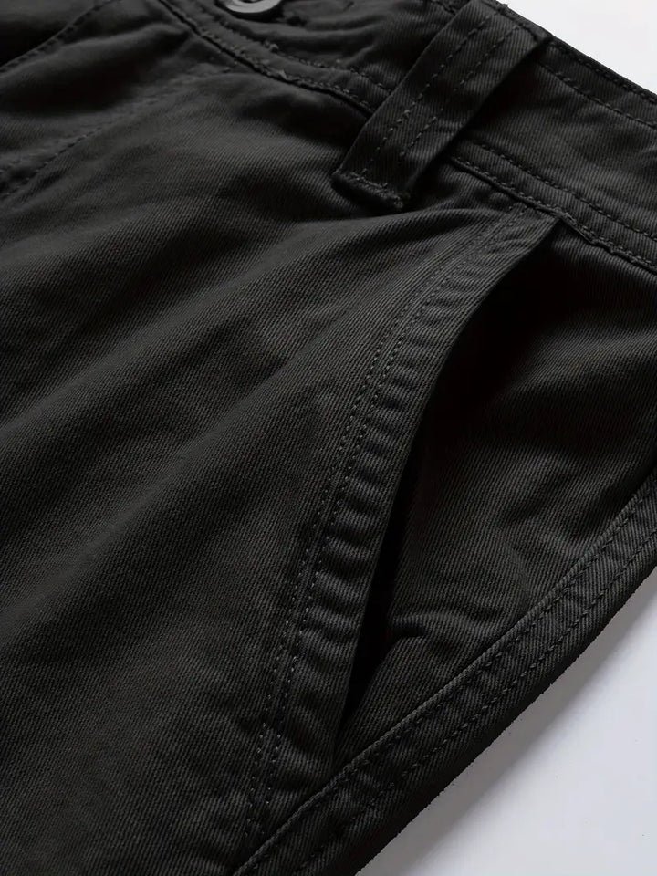 Mauro - Pantaloni Scurți Eleganți Cu Buzunare Multipl