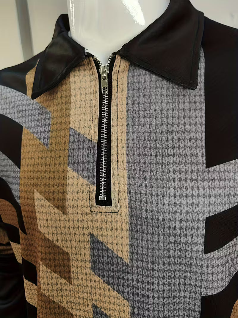 Thomson - Cămașă Cu Mânecă Lungă Si Jumătate De Fermoar