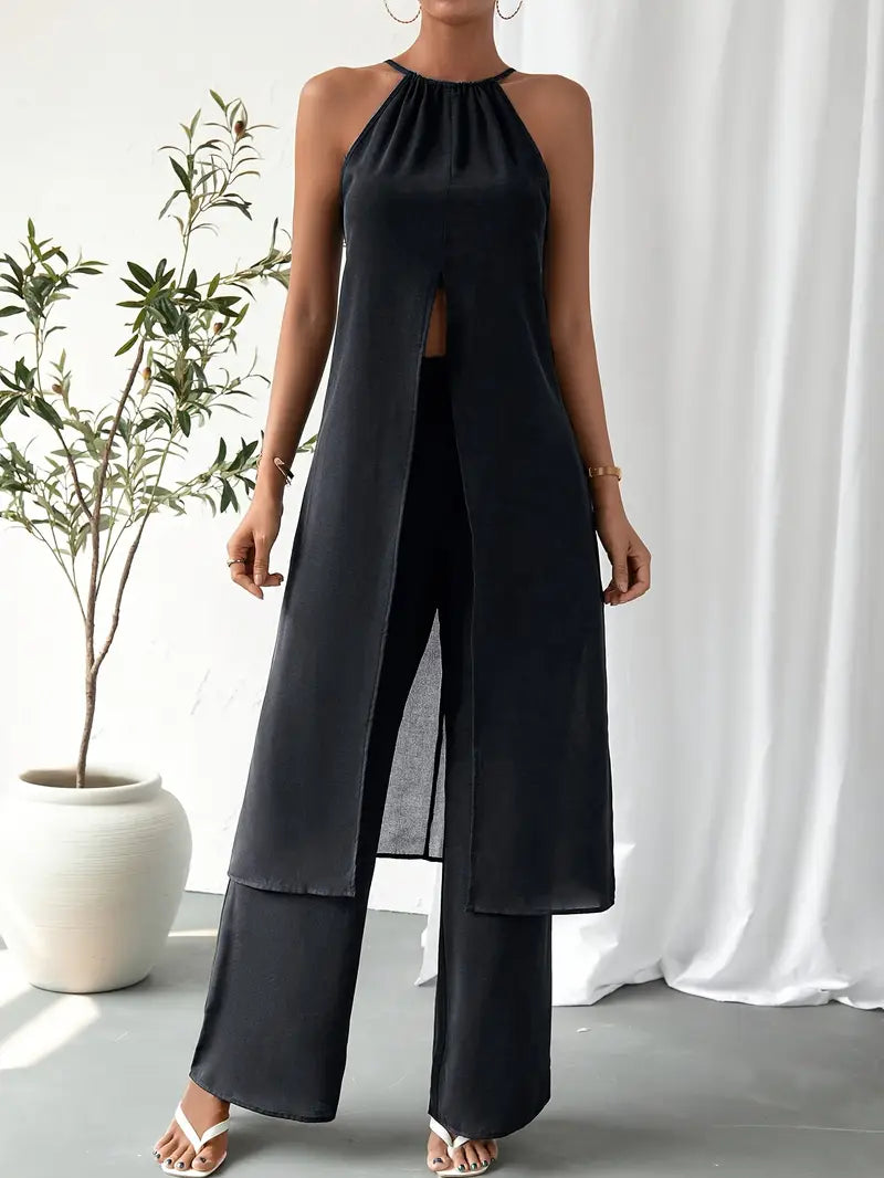 Eirini - Setează Elegante Din Două Piese Fără Mâneci