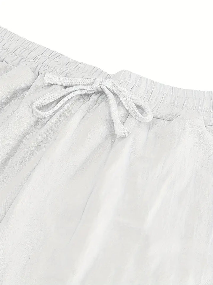Babaev - Pantaloni Eleganți Din In