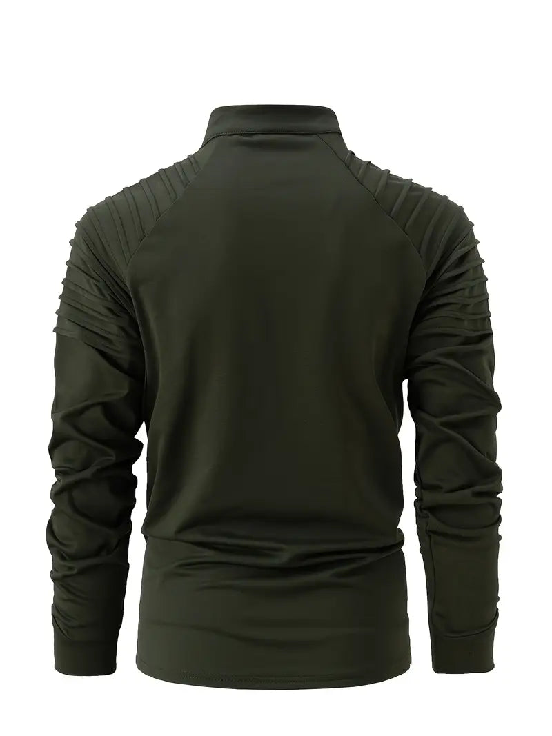 Linwood  - Tricou Polo Cu Mânecă Lungă și Fermoar
