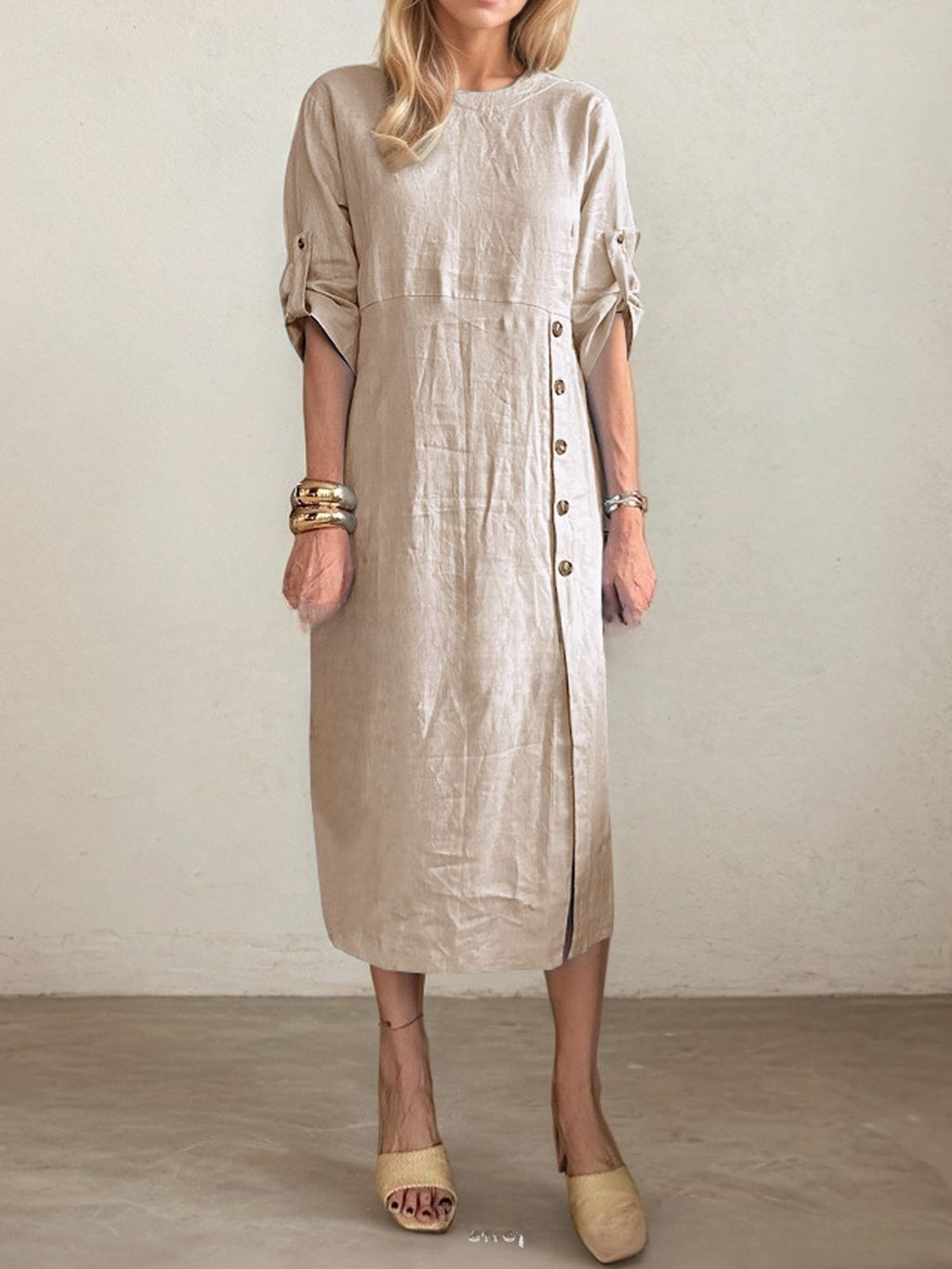 Ashly - Rochie Midi Elegantă