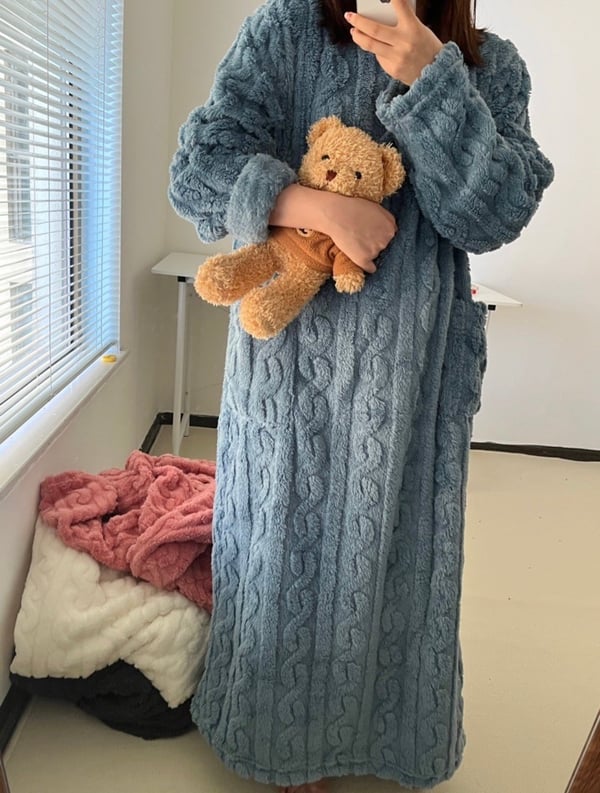 Vreni - Iarnă Coralul Catifea Acasă Haine