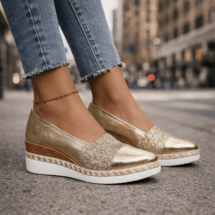 Jahaira - Elegant Antialunecare Wedge Pantofi