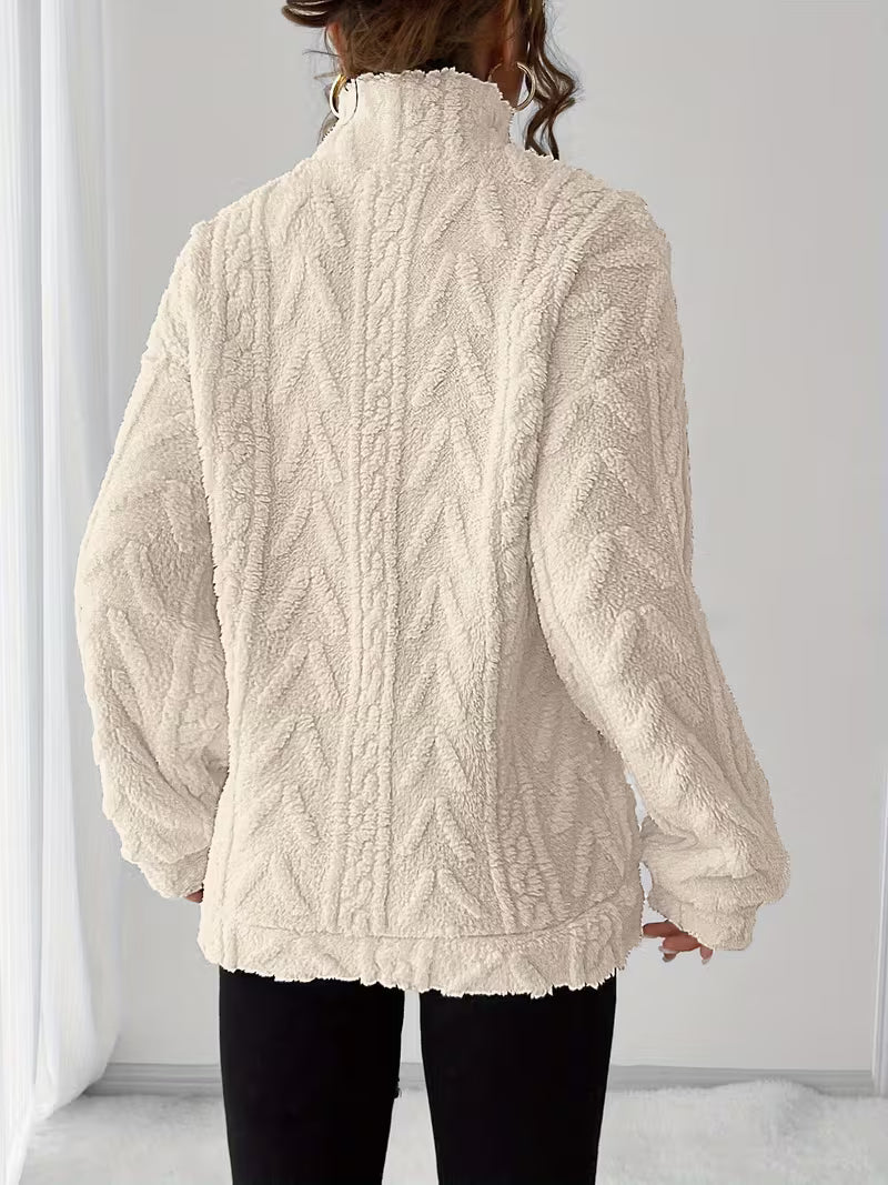 Nessia – Hanorac Versatil Din Fleece, Care Ține De Cald