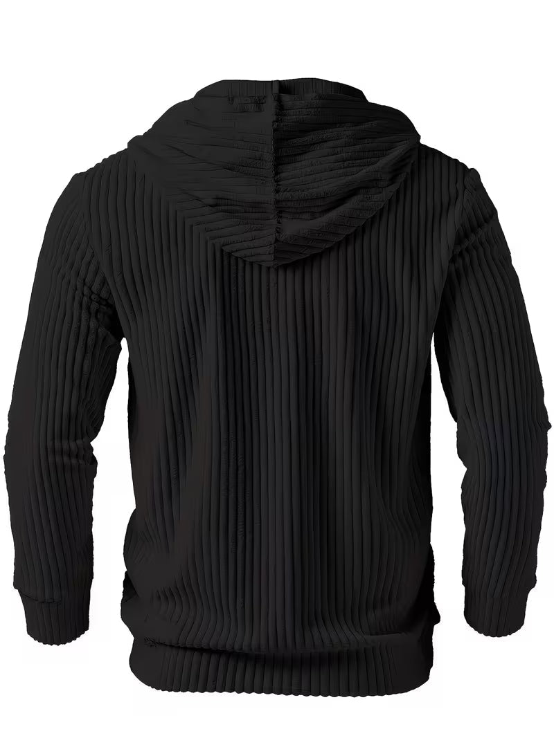 Colman - Hanorac Elegant Cu Glugă și Textură