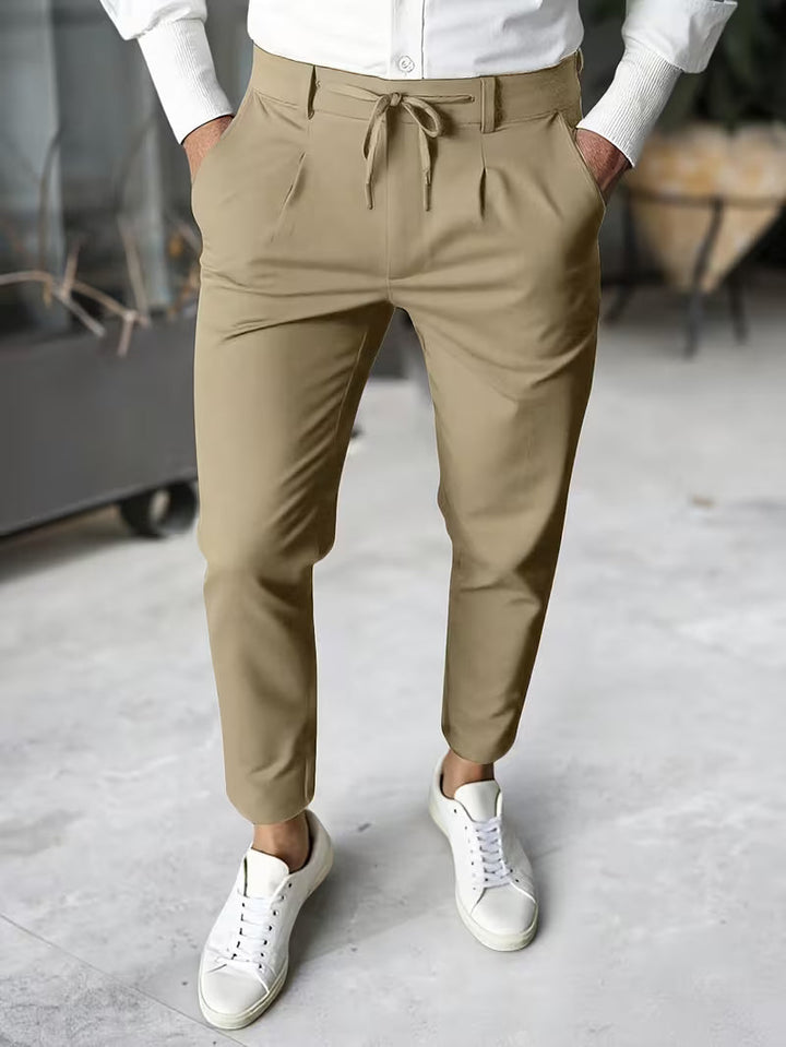 Krsto – Pantaloni Cu Talie De Înaltă Calitate