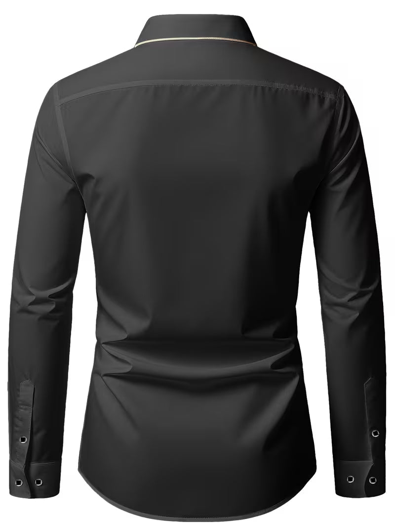 Daven - Cămașă Afaceri Casual Slim Fit