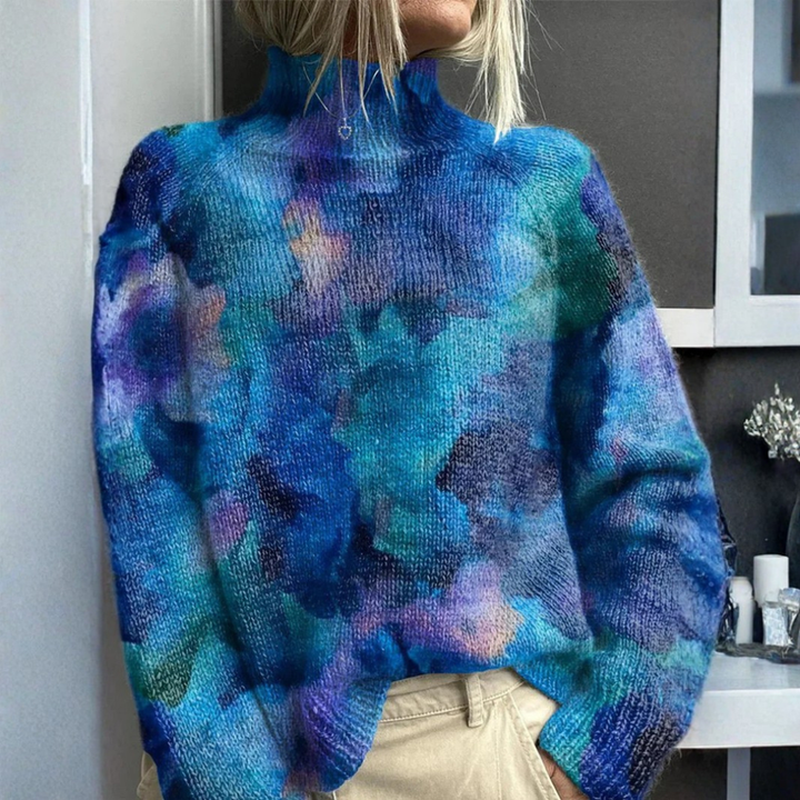 Mairead - Pulover Cu Guler înalt, Cald și Elegant