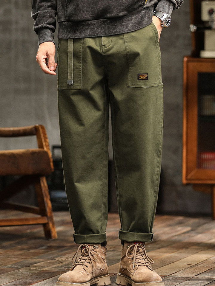 Rasmus - Pantaloni Cargo Eleganți Cu Buzunare