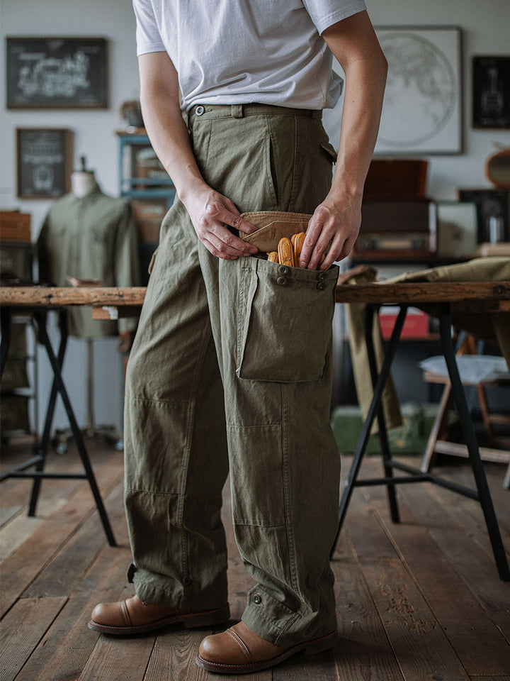 Ibrahim - Armată M-47 Eșapament Twill Pantaloni