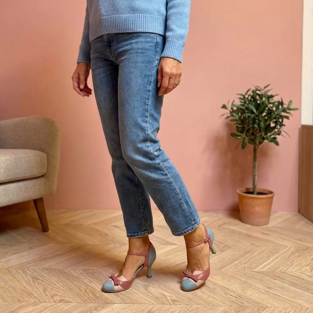 Janet - Sandale Ortopedice În Stil Vintage