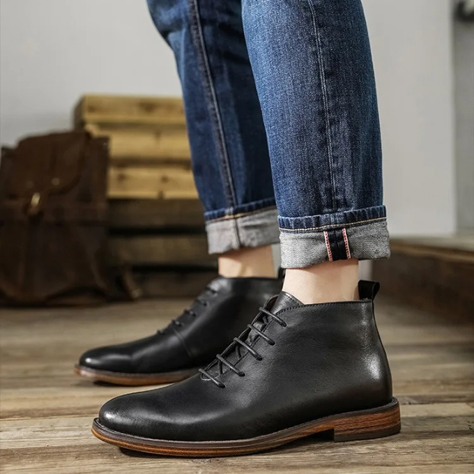 Morgan - Cizme Confortabile Din Piele