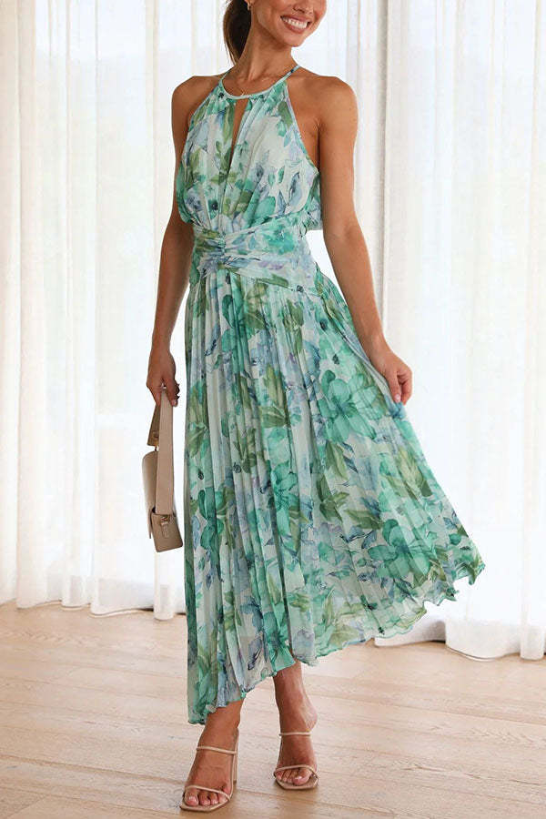 Aloysia - Rochie Maxi Cu Imprimeu Floral