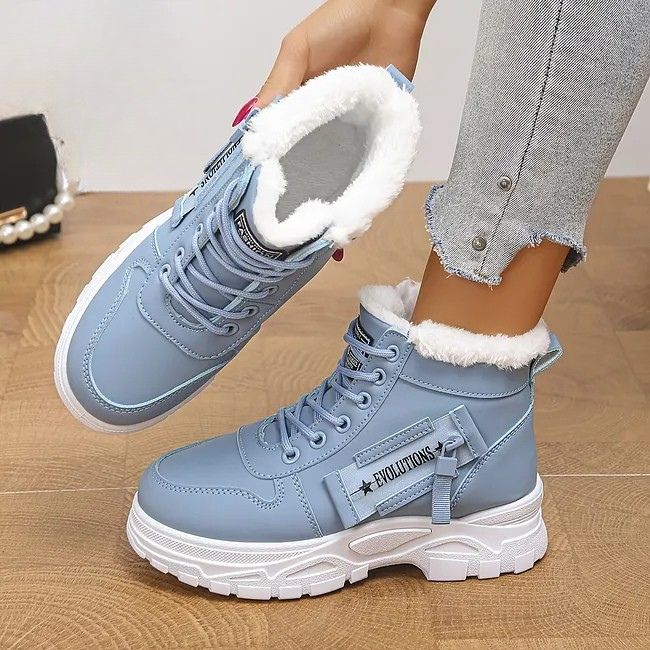 Nikiforos - Adidași de Iarnă Călduroși cu șireturi Până la Gleznă