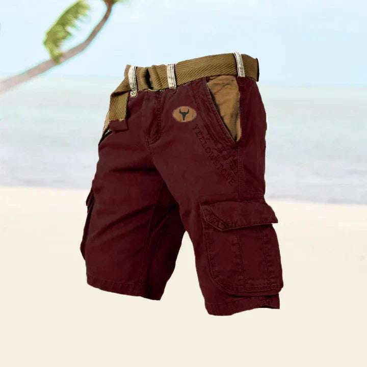 Ludolf - Pantaloni Scurți Confortabili Cu Buzunare Marfă