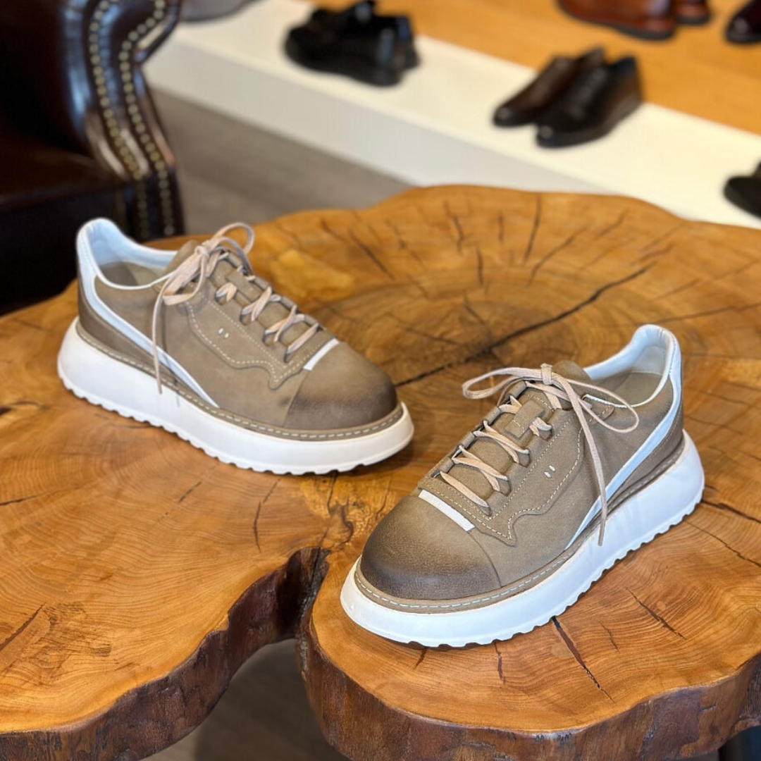 Douglas - Adidași Din Piele Cu Talpă Groasă