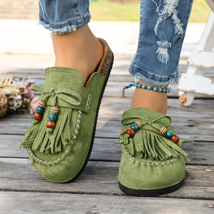 Mehra – Mocasii Din Piele de Căprioară în Stil Boem