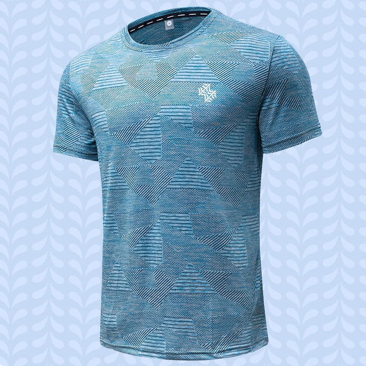 Artem - Tricou Casual Cu Mâneci Scurte și Guler Rotund