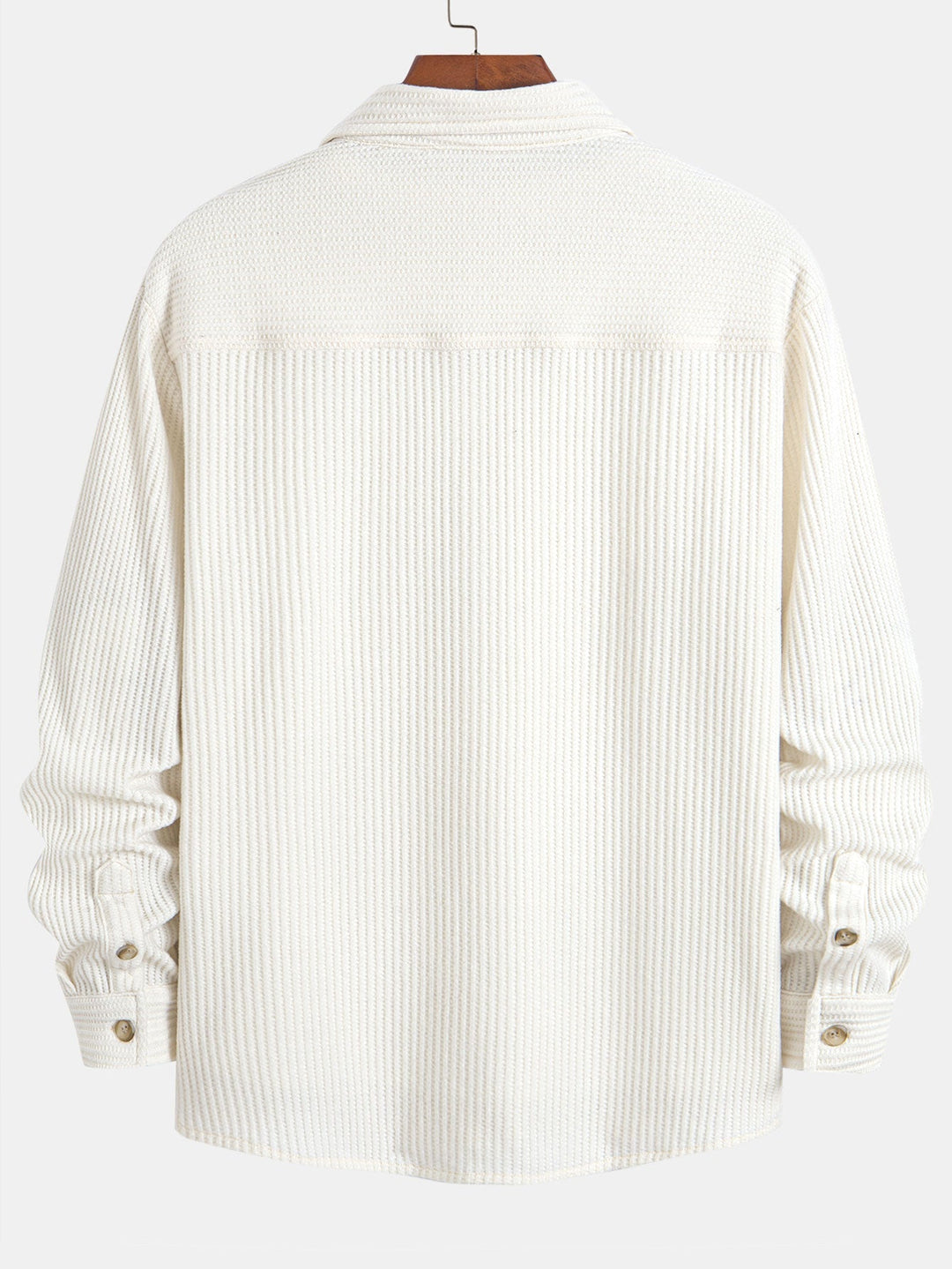 Hadrian - Cămașă Cu Mâneci Lungi Si Textură Tip Vafă