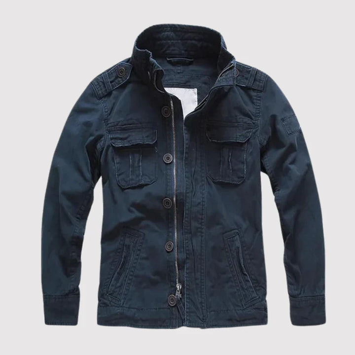 Sullivan - Jachetă Retro Din Denim