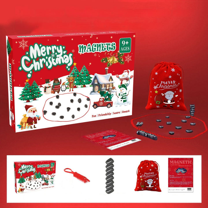 MindSpark - Set De șah Magnetic Joc Strategic Distractiv Pentru Copii și Familii