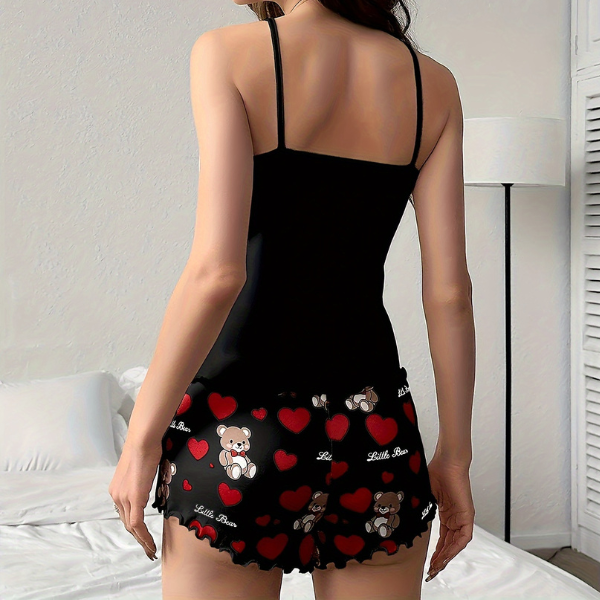 Josefina - Set De Pijamale Cu Imprimeu