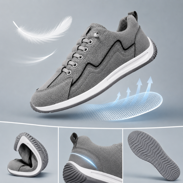 Luukas - Adidași Casual Cu Cusături Contrastante PE Panouri