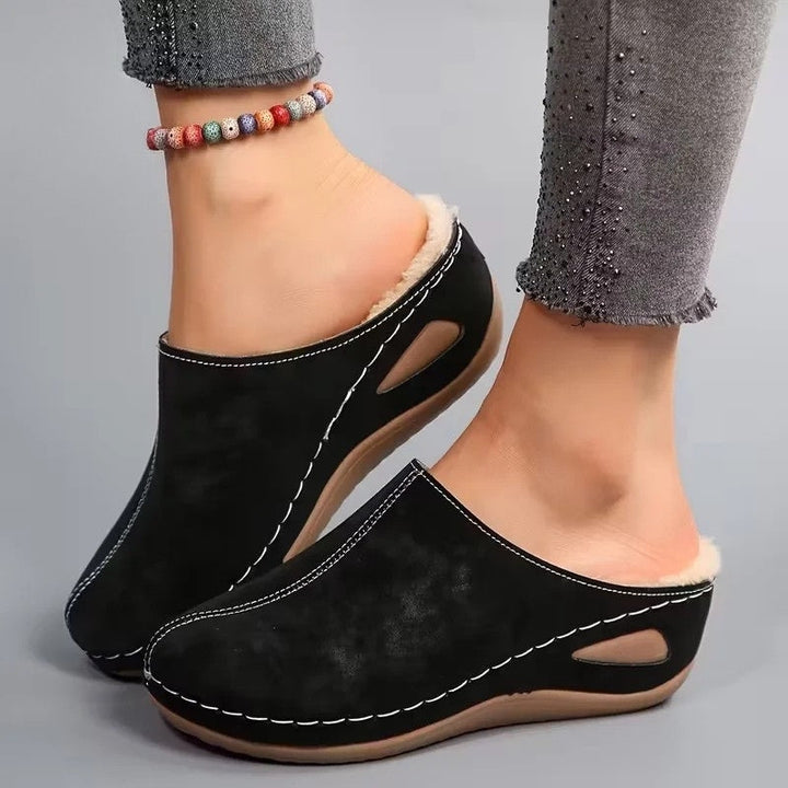 Lirona - Mocasini Confortabili Fără șireturi Cu Căptușeală Din Fleece