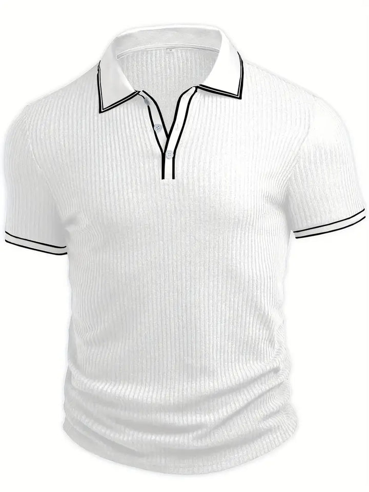 Orestis - Polo Elegante Cu Mâneci Scurte
