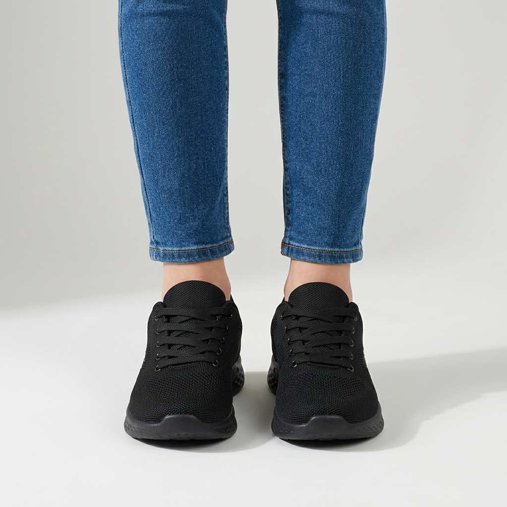Alixia - Adidași Confortabili Cu Șireturi