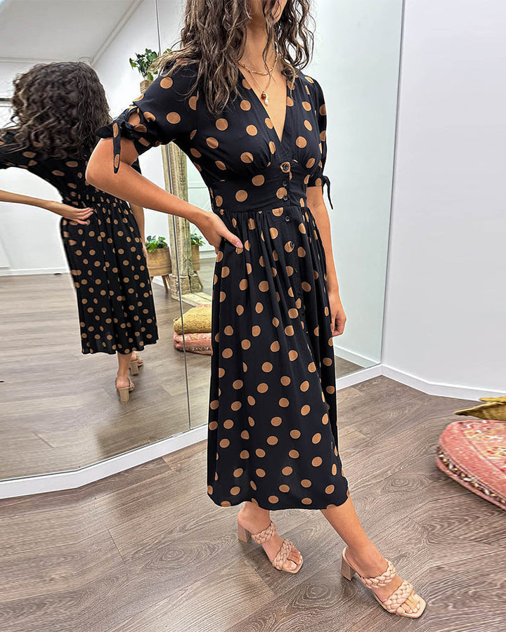 Janis - Rochie Elegantă Cu Decolteu In V
