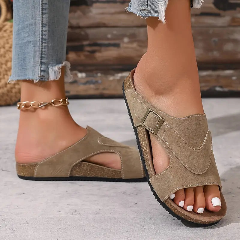 Lidiya - Sandale Elegante Antiderapante Cu Curea
