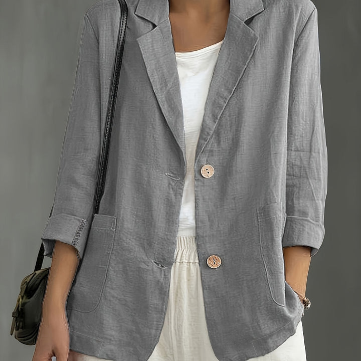 Jayde – Blazer Elegant Din Bumbac