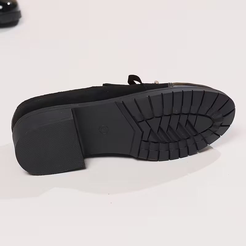 Saiphin - Mocasini cu Fundă și Vârf Lucios