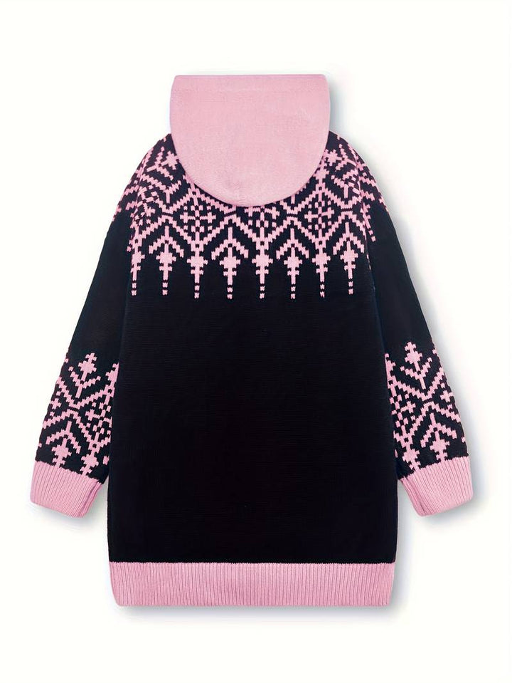 Hadassah - Palton Elegant De Iarnă Din țesătură Oversized