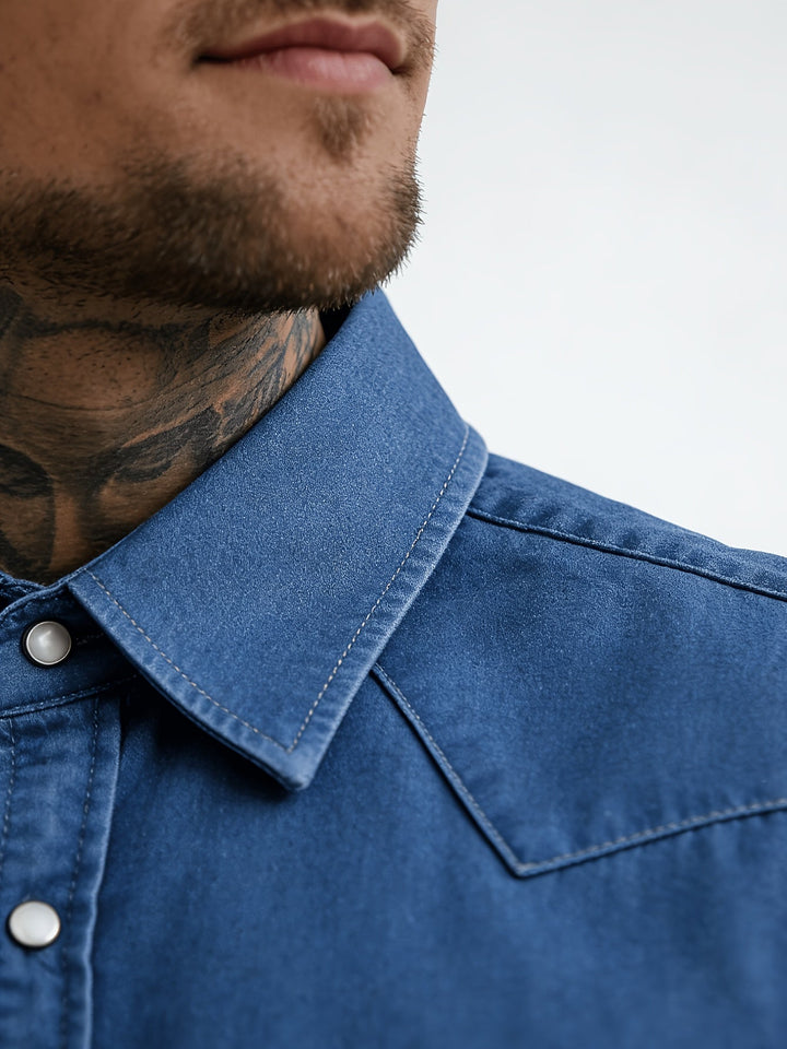 Zeynal - Cămașă Casual Din Denim