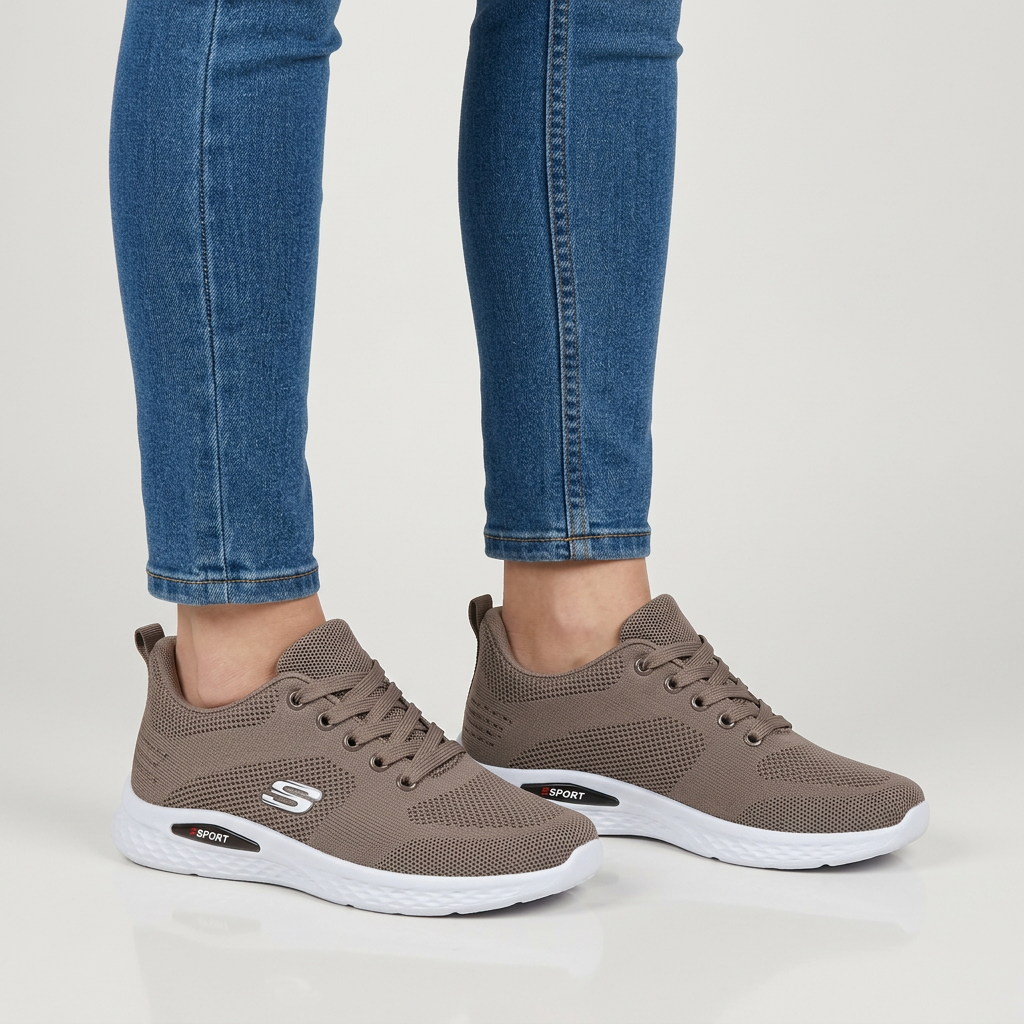Alixia - Adidași Confortabili Cu Șireturi