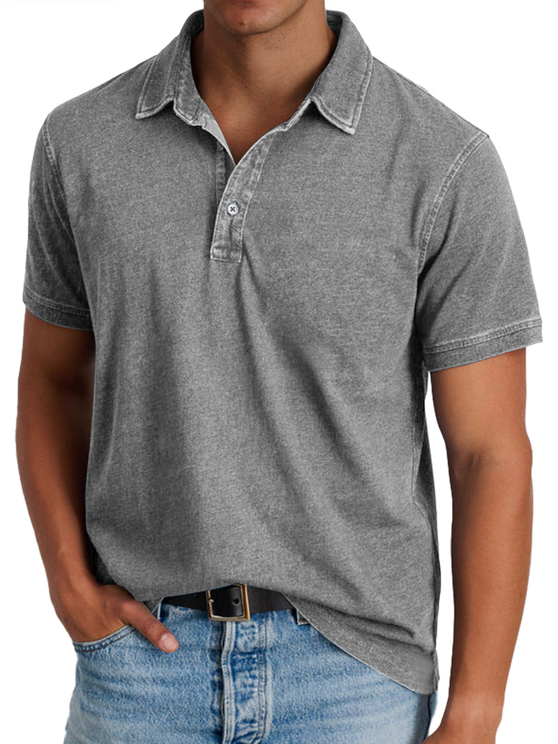 Nikolas - Tricou Polo Cu Mânecă Scurtă