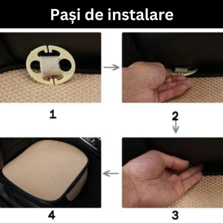 ChillGrid - Perne Pentru Scaune Auto Din Mătase De Gheață