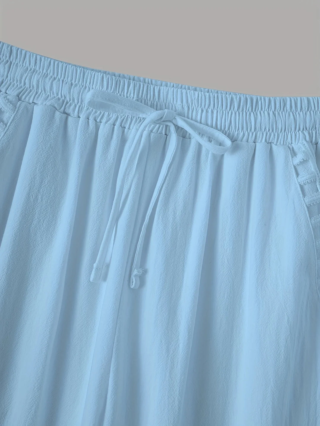 Tracey - Contrastul Trim Pantaloni Tăiați