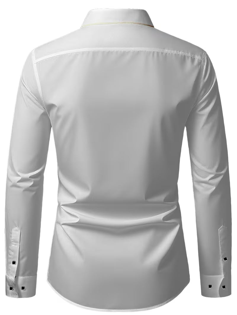 Daven - Cămașă Afaceri Casual Slim Fit