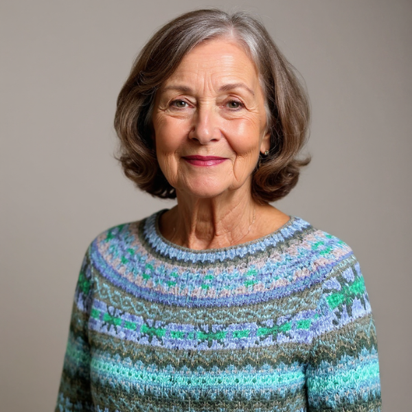 Raffaella - Pulover Din Lână Realizat Manual