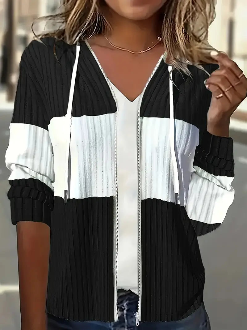 Sheryl - Jacheta Casual Cu Mâneci Lungi