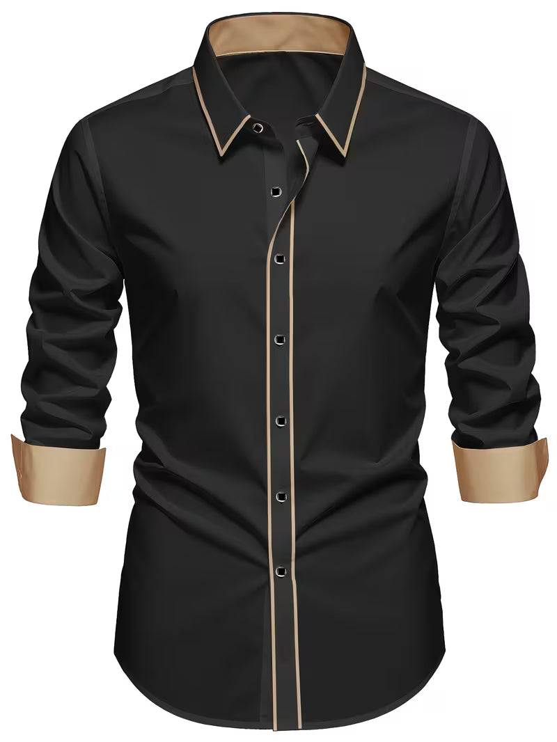 Daven - Cămașă Afaceri Casual Slim Fit