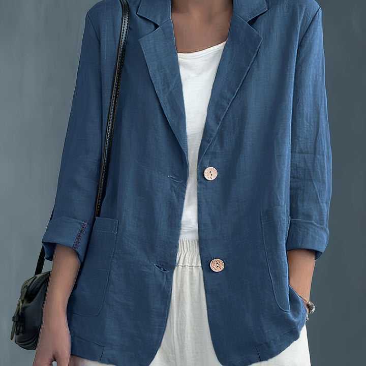 Jayde – Blazer Elegant Din Bumbac