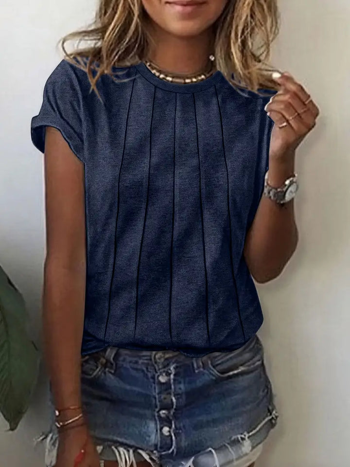 Vitaliya - Tricou Cu Mâneci Scurte Stil Cazual